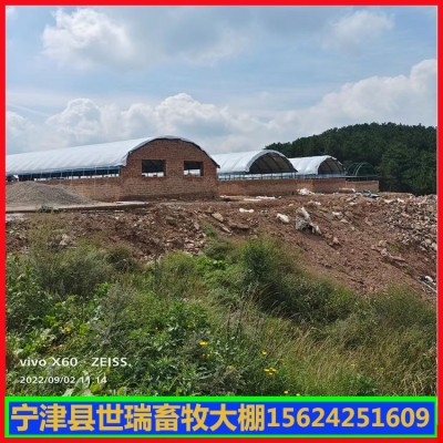 搭建养鸭棚价格 肉鸭养殖大棚建设 鸭舍大棚施工安装