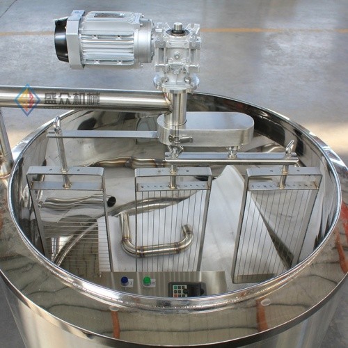 立式奶酪搅拌罐奶酪槽压制机 奶酪制作成型设备 实验型奶酪罐